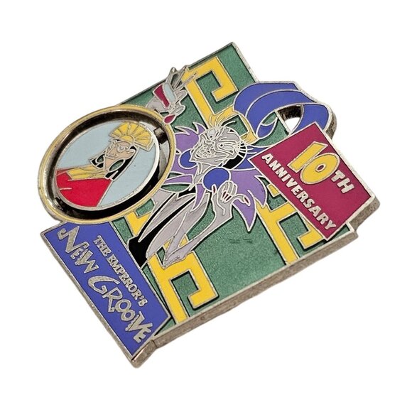 10th Anniversary Disney The Emperor’s New Groove Pin, L449 - Picture 3 of 6